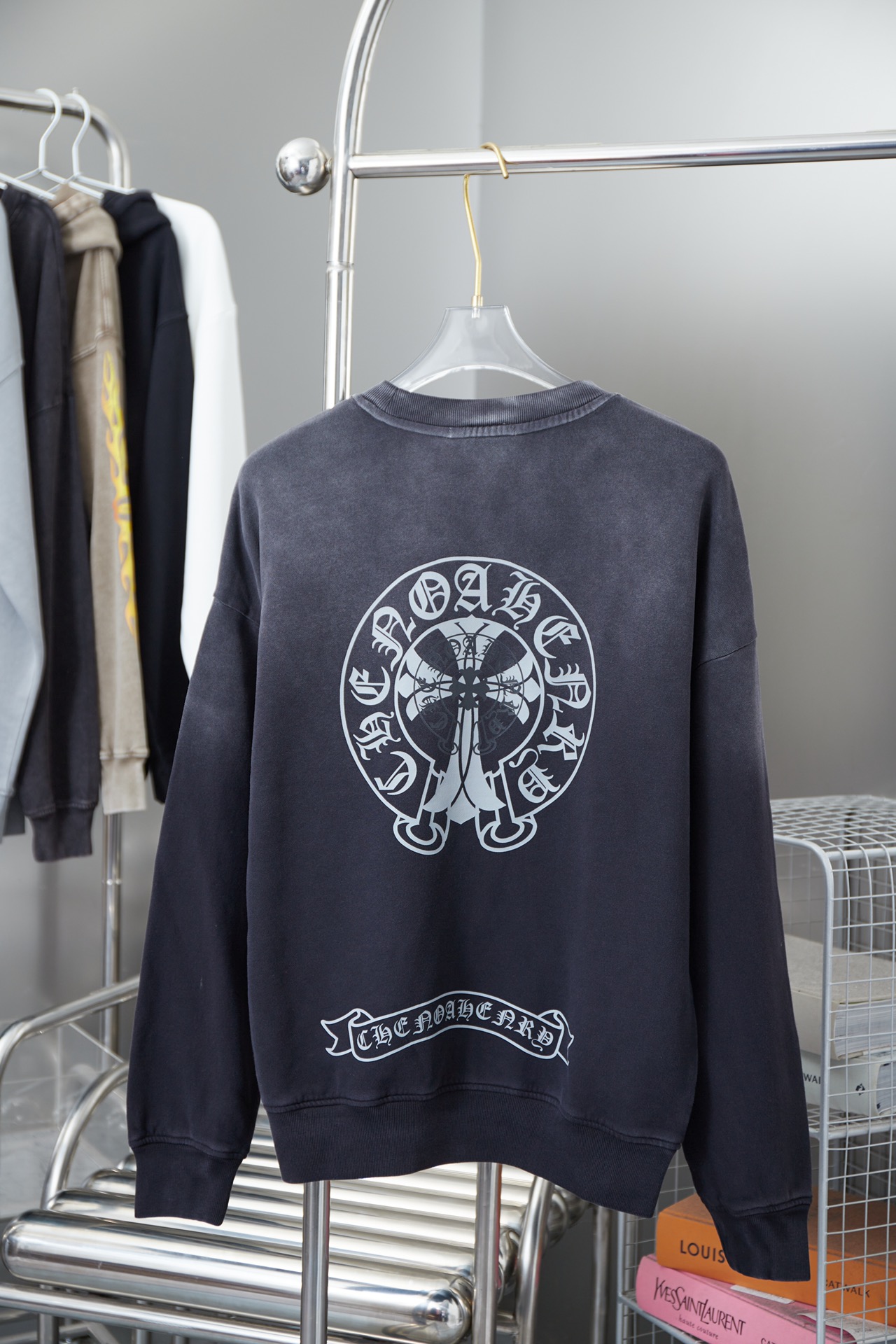 87_Chrome Heart Crewneck