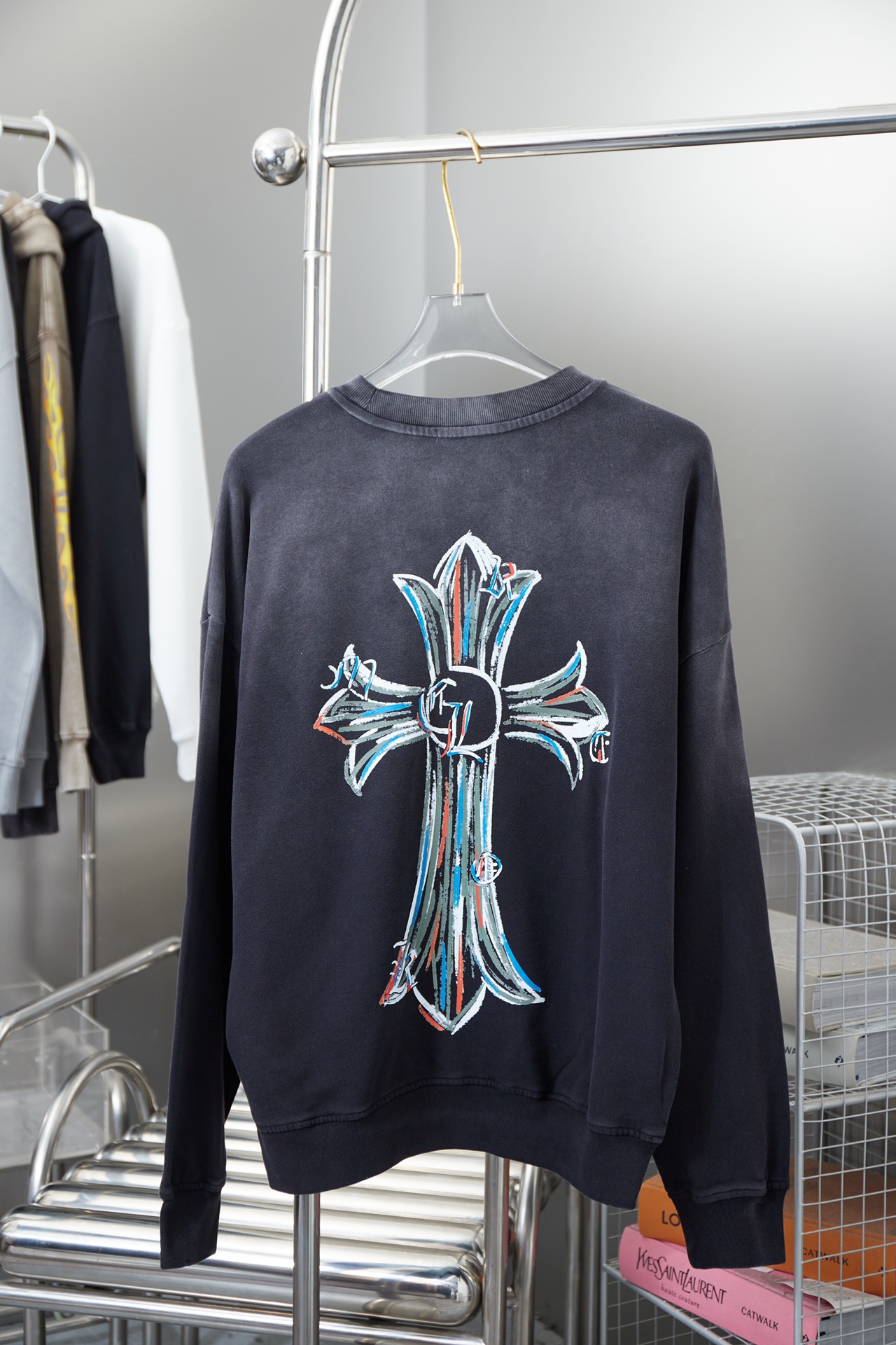 105_Chrome Heart Crewneck