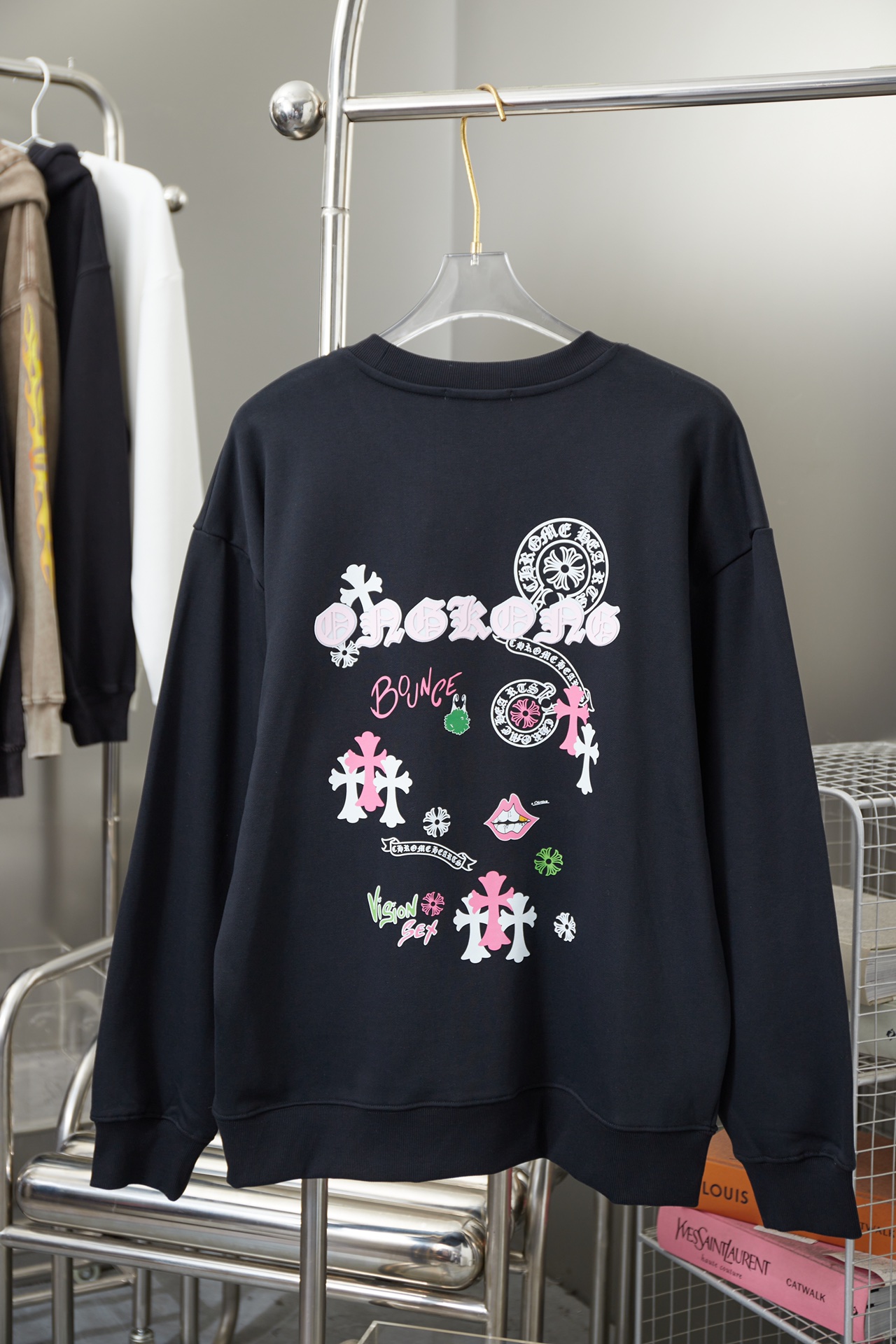 71_Chrome Heart Crewneck