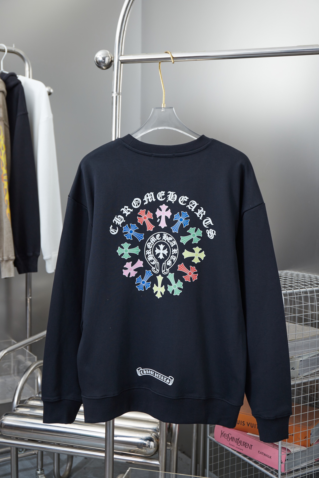 77_Chrome Heart Crewneck