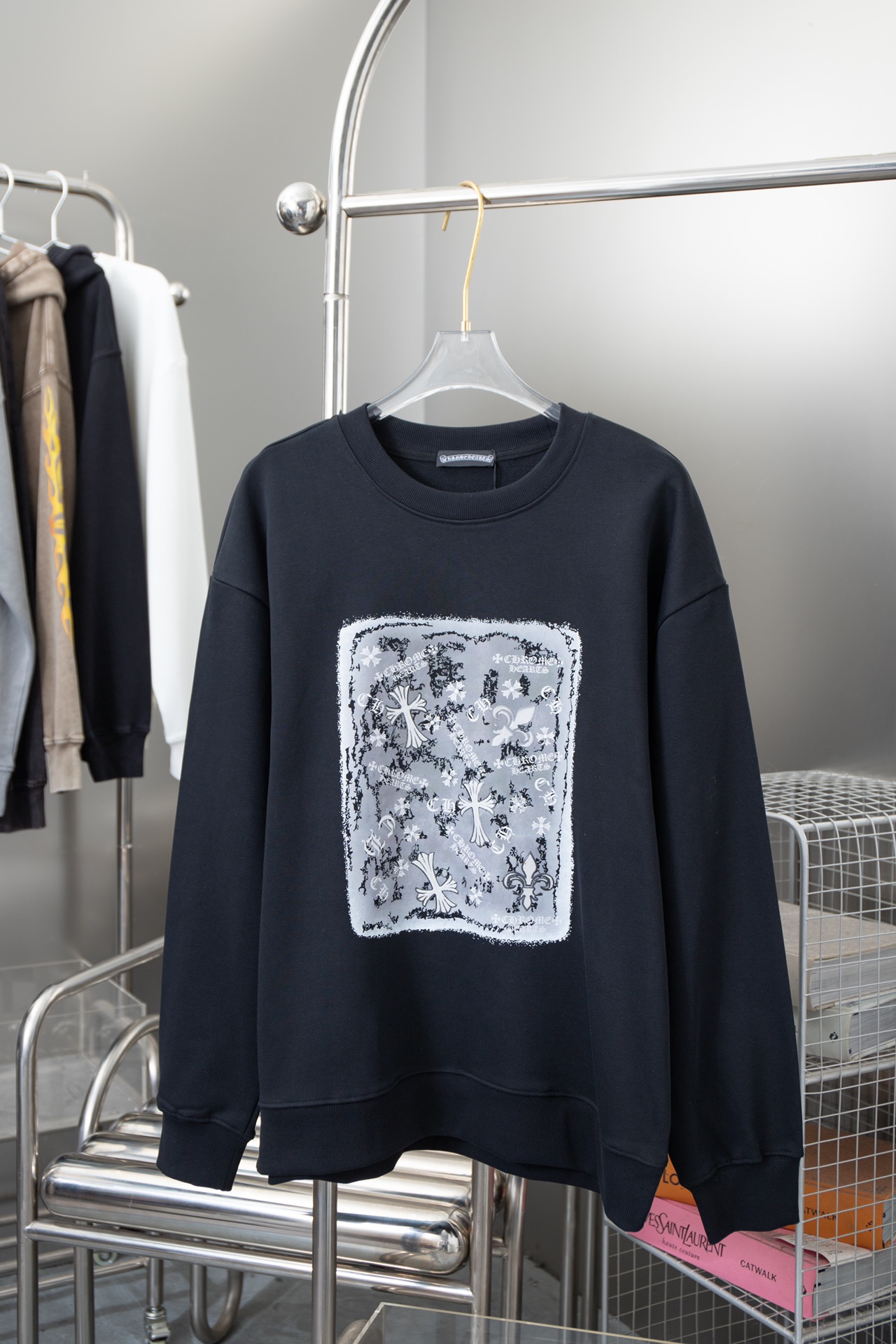 79_Chrome Heart Crewneck