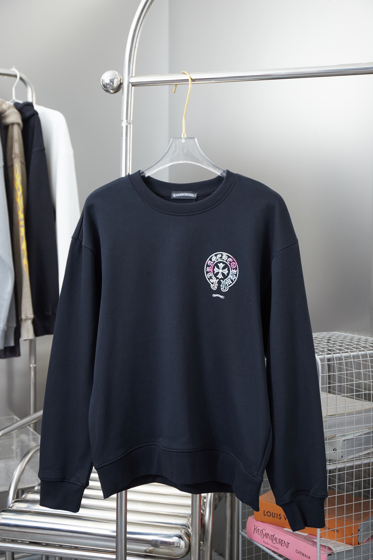 75_Chrome Heart Crewneck