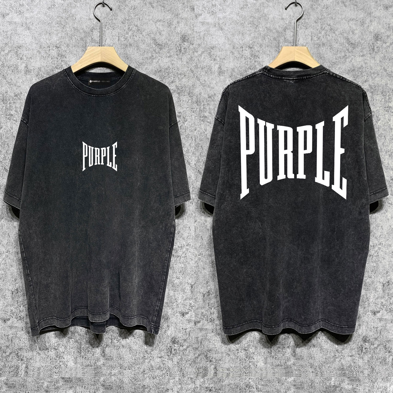 55_Purple Brand T-shirt 2 Colors
