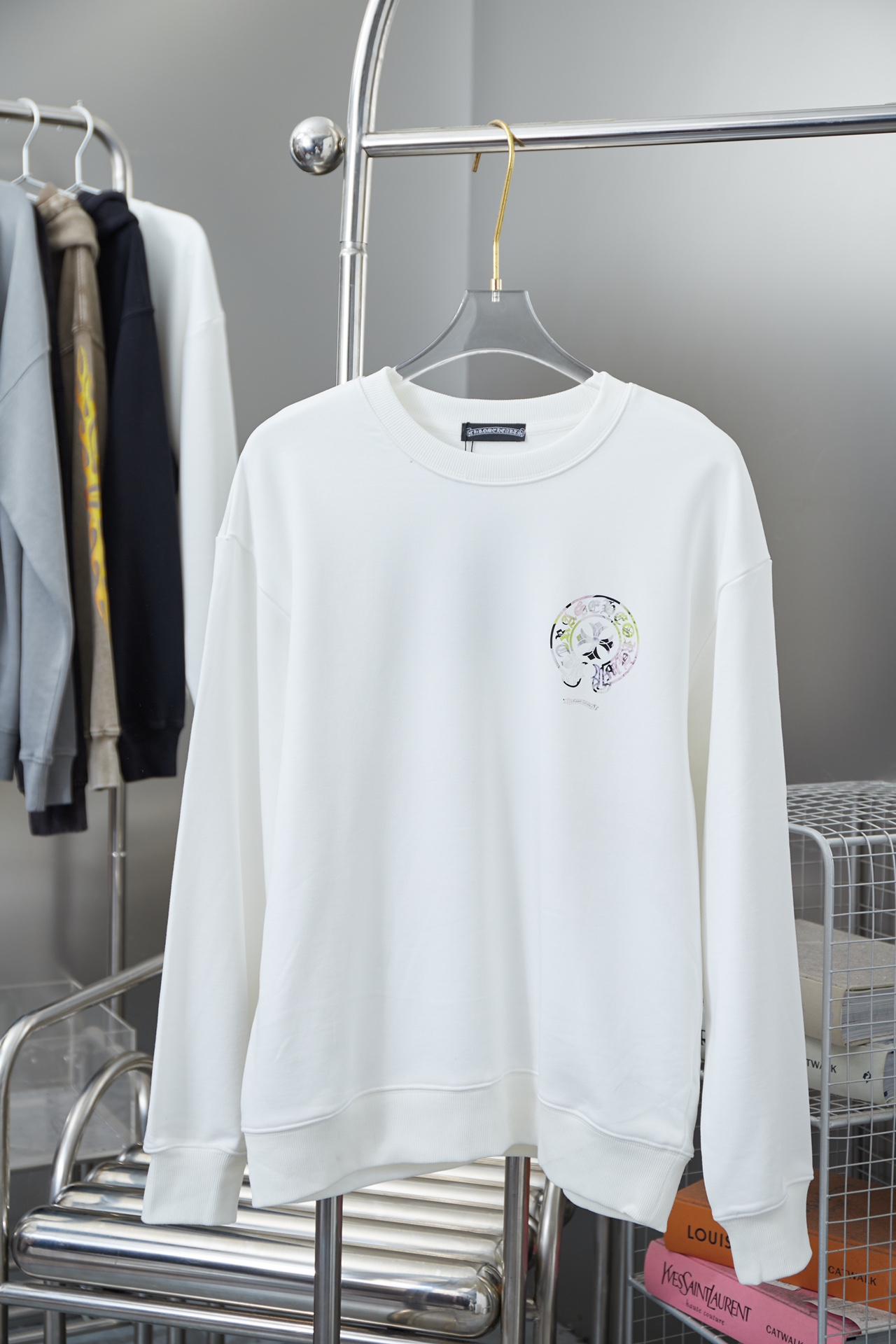 74_Chrome Heart Crewneck