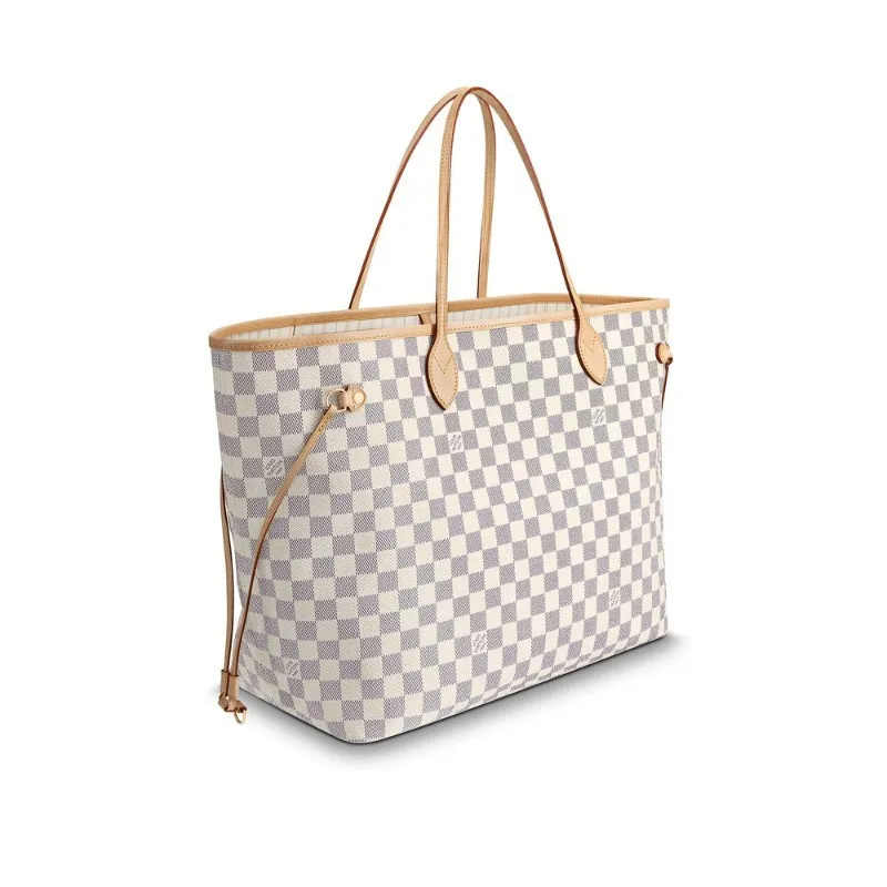 L Damier Azur Canvas Neverfull GM N41360