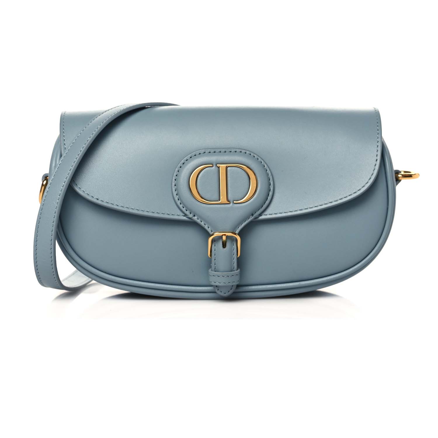 Box Calfskin East West Bobby Bag Horizon Blue