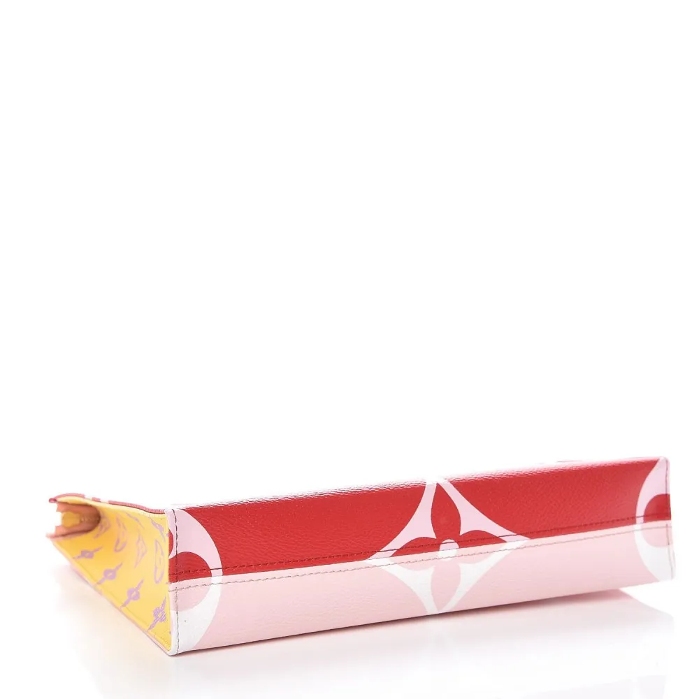 L-bag Monogram Giant Toiletry Pouch 26 Rouge