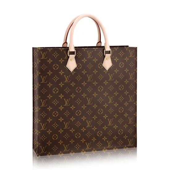 L-bag M40805 Sac Plat NM Tote Bag Monogram Canvas