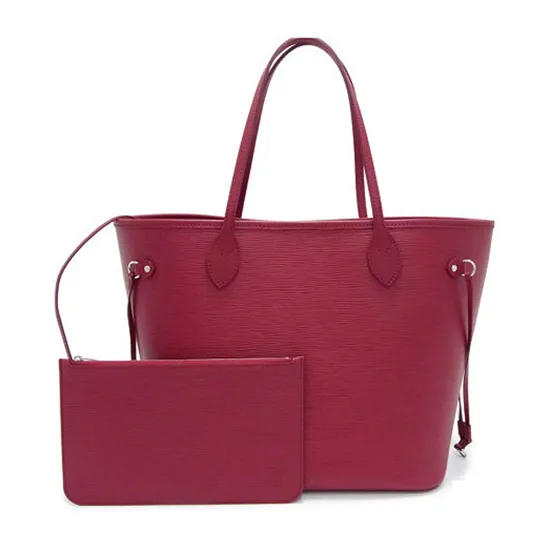 L M40954 Neverfull MM Shoulder Bag Epi Leather