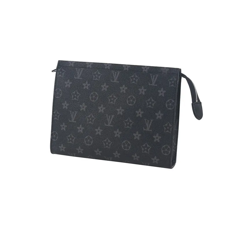 L-bag Monogram Clutches Black