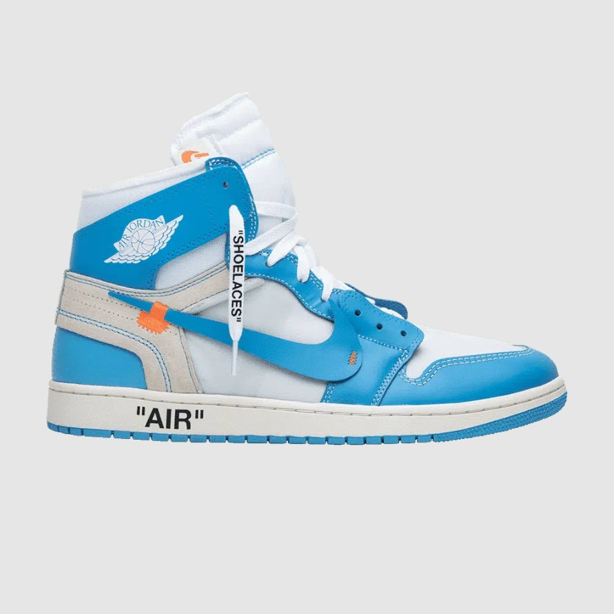 Off-White x Jordan 1 Retro High OG ' UNC '