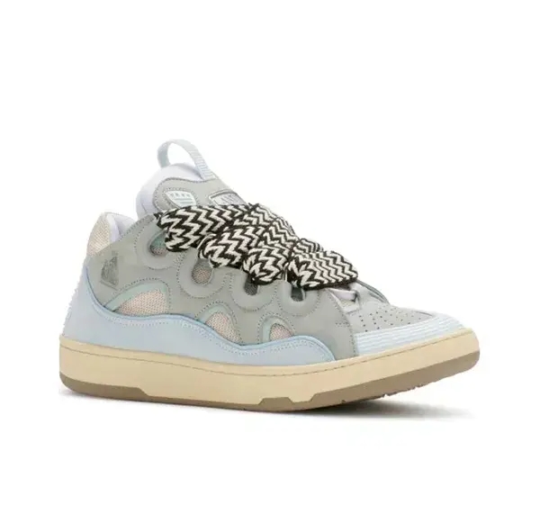 Lanvin Leather Curb Light Blue Gum