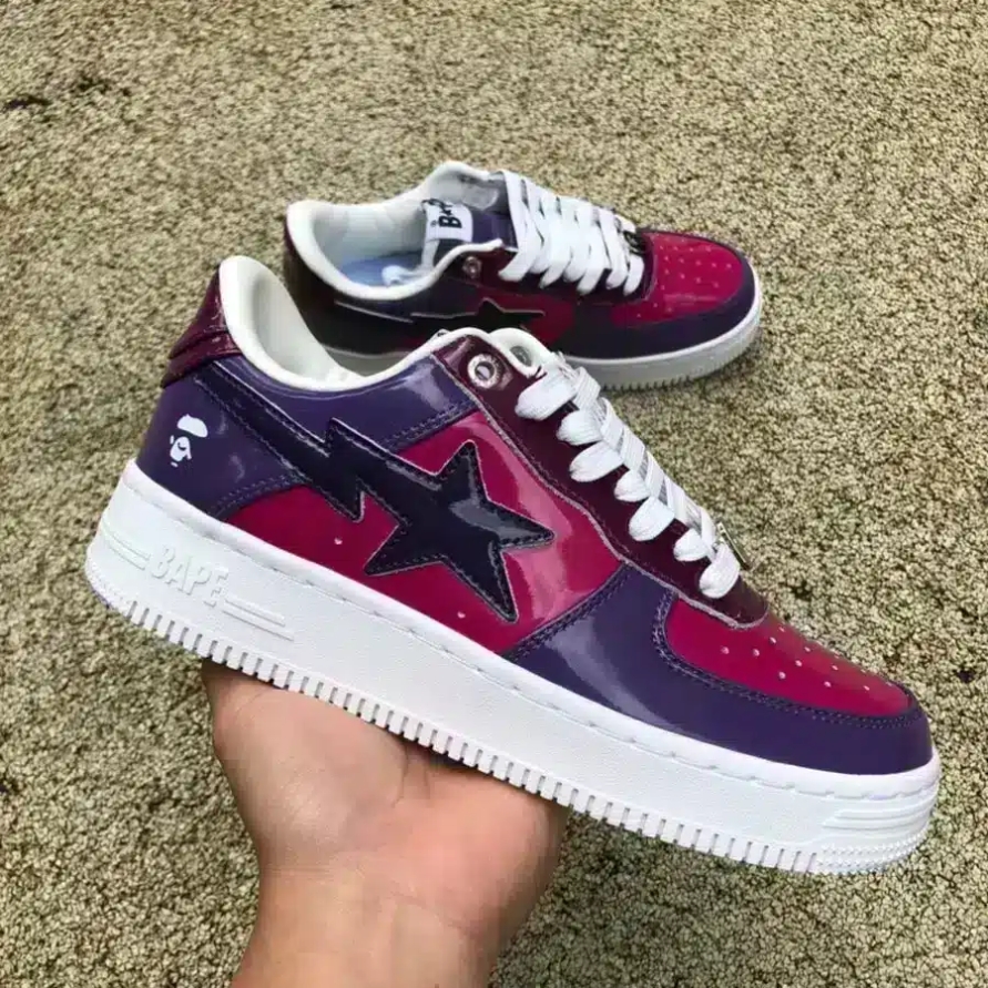 BAPESTA ' COLOR CAMO COMBO ' PURPLE '