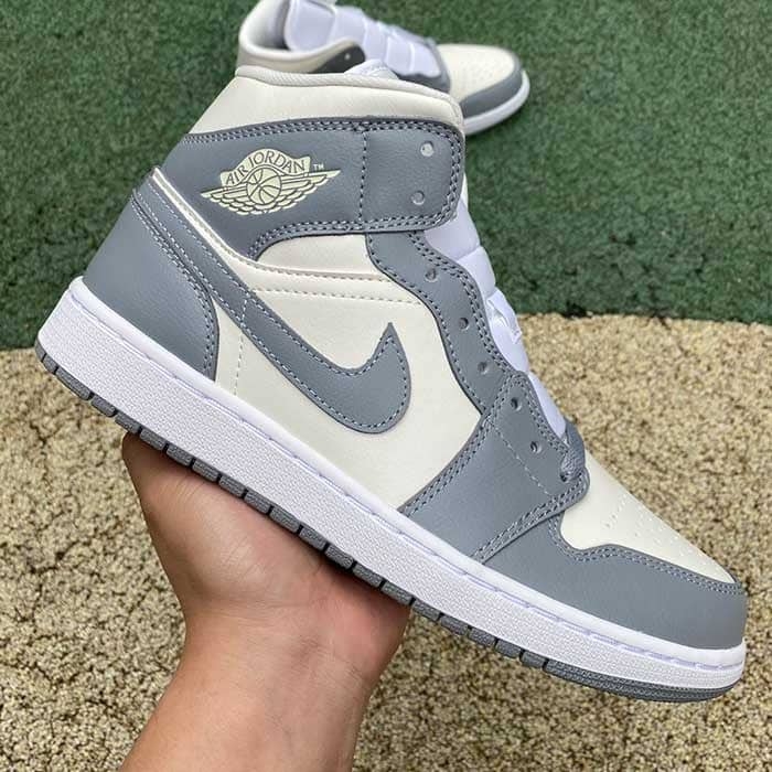 JORDAN 1 MID ' STEALTH ' (W)