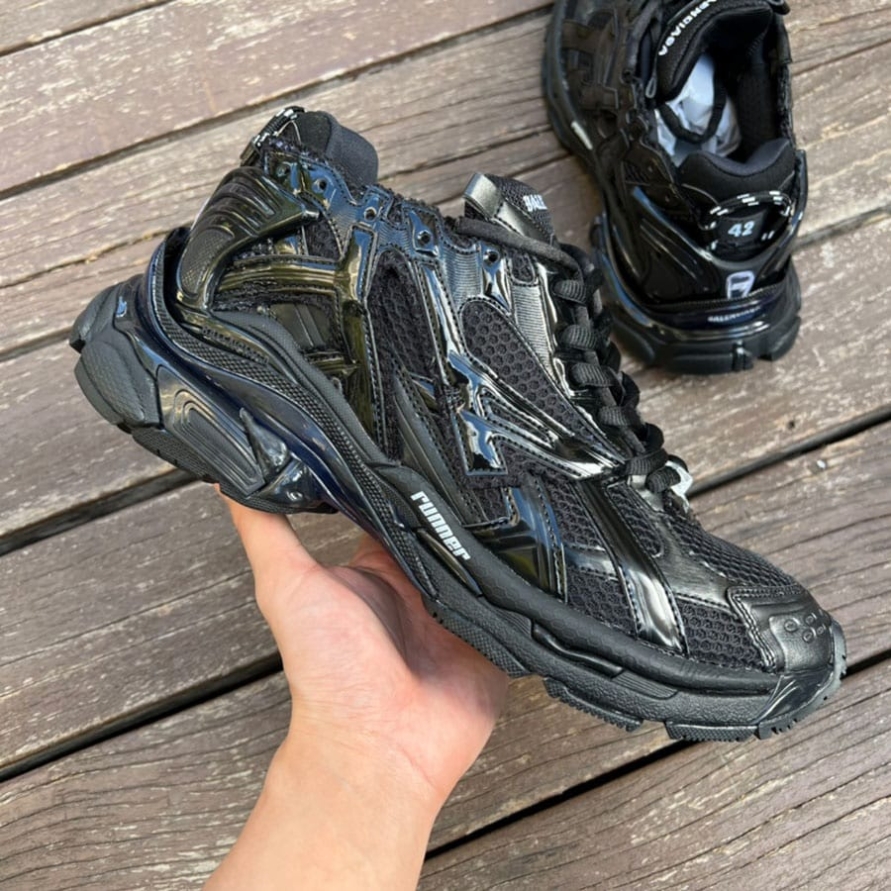 Runner Sneaker ' Black '