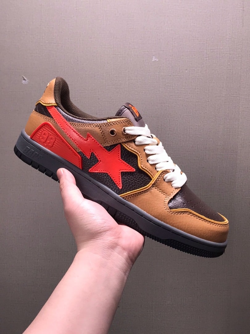 Bape Sk8 Sta ' Black Orange '