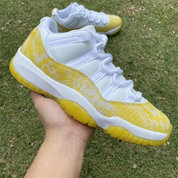 Jordan 11 Low ' Yellow Sneaker '