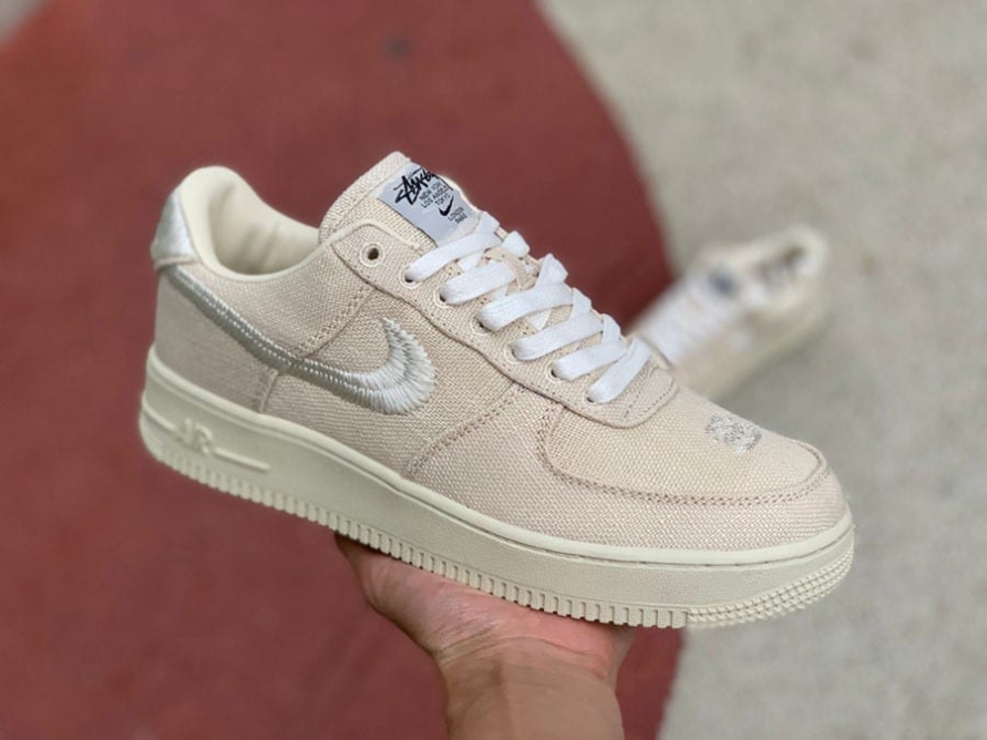 Stussy x Air Force 1 Low ' Fossil '