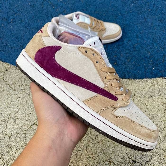 CUSTOM TRAVIS SCOTT X JORDAN 1 LOW