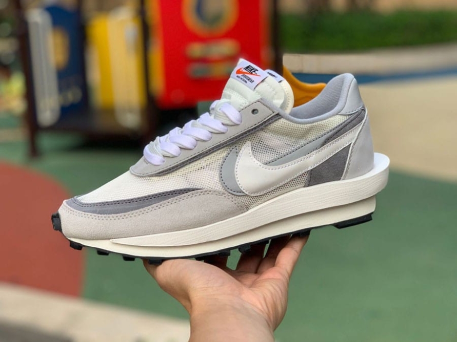 Sacai x LDWaffle ' Summit White '