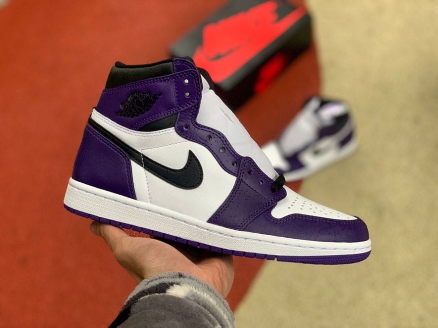Jordan 1 Retro High OG ' Court Purple 2.0 '