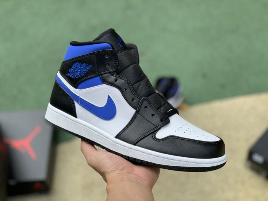 Jordan 1 Mid ' Racer Blue '