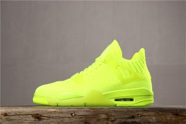 JORDAN 4 RETRO ' FLYKNIT VOLT '