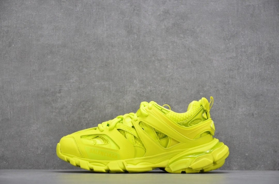 Track Sneaker ' Clear Sole ' Fluo '