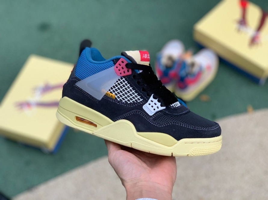 Union LA x Jordan 4 Retro ' Off Noir '