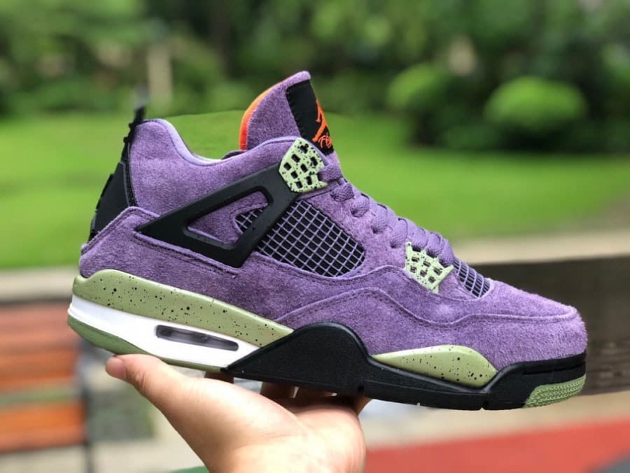 JORDAN 4 RETRO ' CANYON PURPLE '
