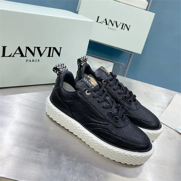 Lanvin Curbies Sneakers Black