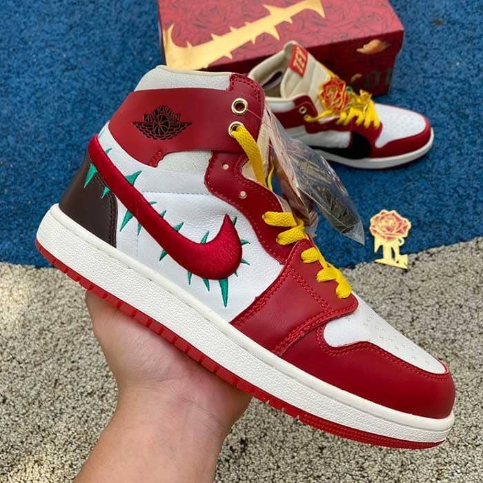 JORDAN 1 HIGH ZOOM AIR CMFT 2 ' TEYANA TAYLOR A ROSE FROM HARLEM '