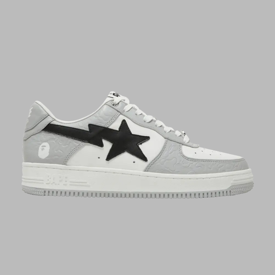BAPESTA LOW M2 ' WHITE GREY '