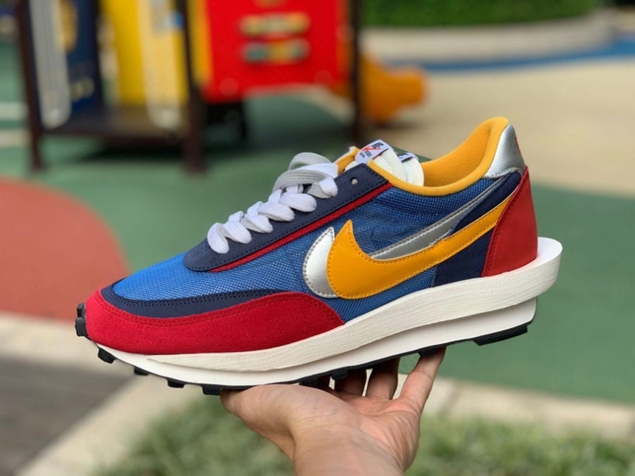 Sacai x LDWaffle ' Varsity Blue '