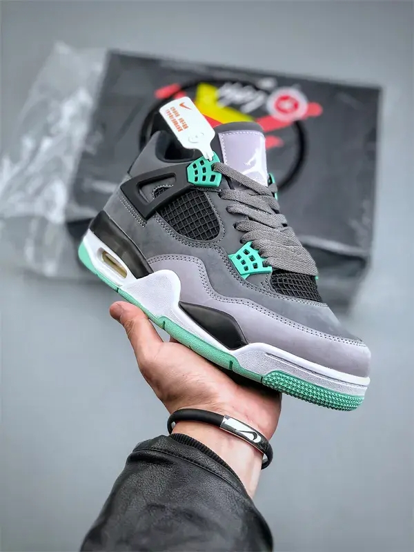 Jordan 4 Retro Green Glow