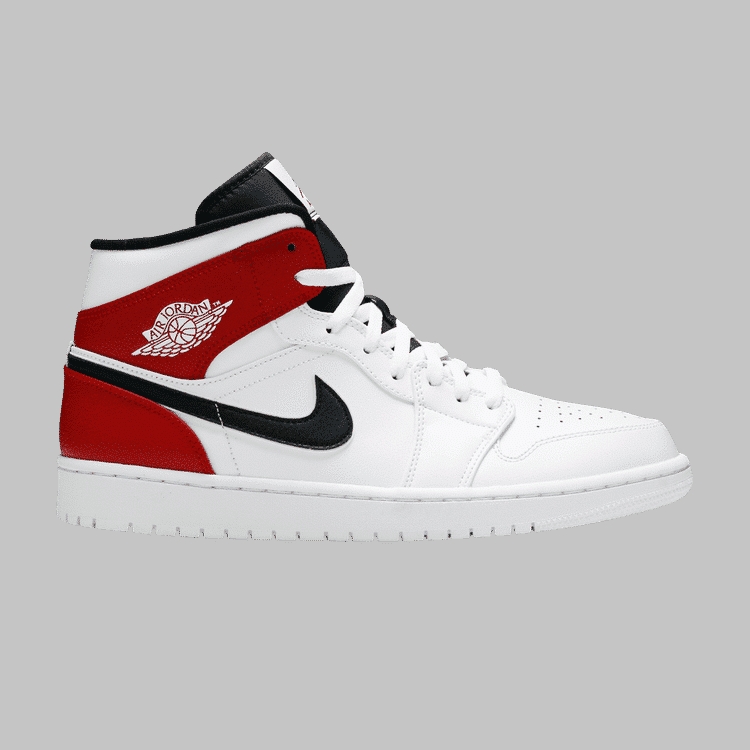 JORDAN 1 MID ' WHITE CHICAGO '