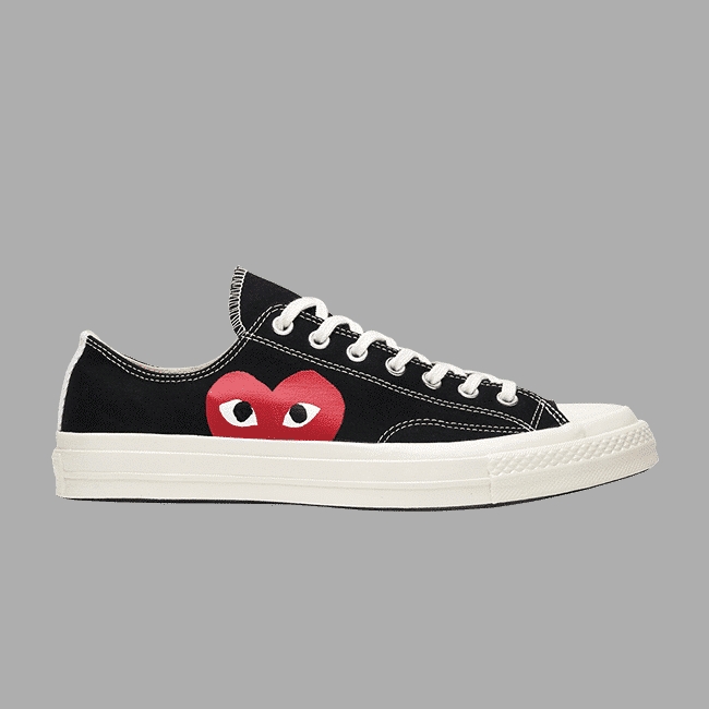 Comme des Gar?ons Play x Chuck 70 Low ' Black White '