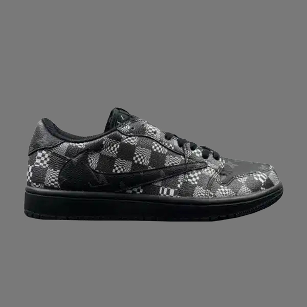 CUSTOM TRAVIS SCOTT X JORDAN 1 LOW ' L V '