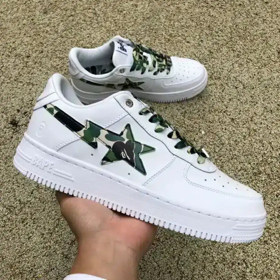 BAPESTA ' ABC CAMO ' GREEN '
