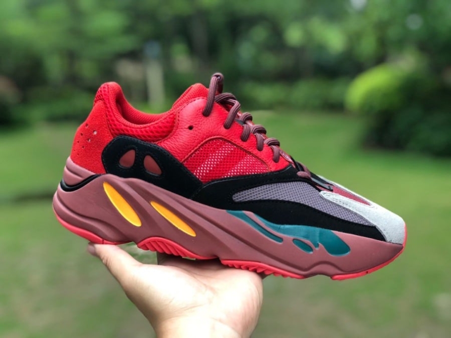 YEEZY BOOST 700 ' HI-RES RED '