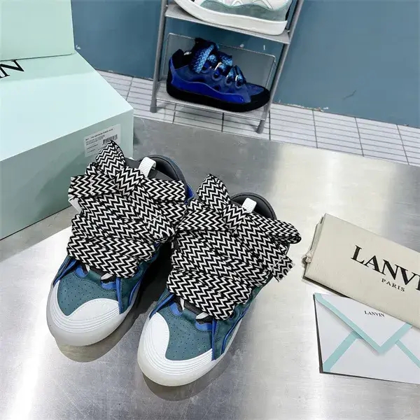 Lanvin Curb Sneakers Anthracite