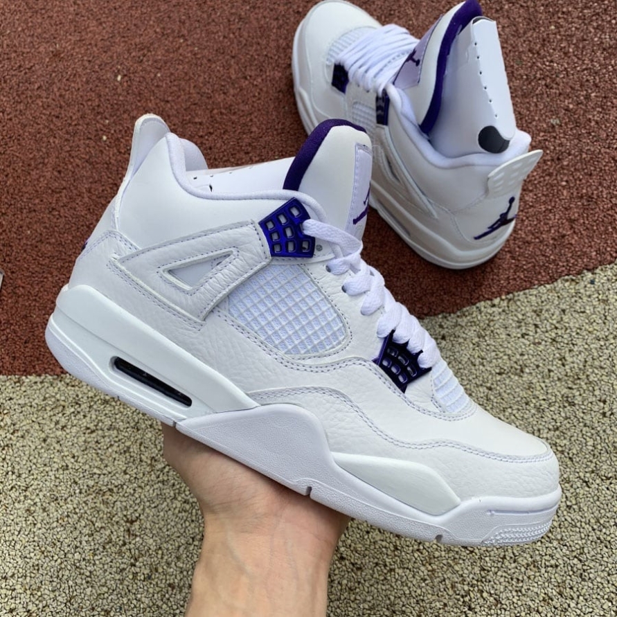 Jordan 4 Retro ' Purple Metallic '