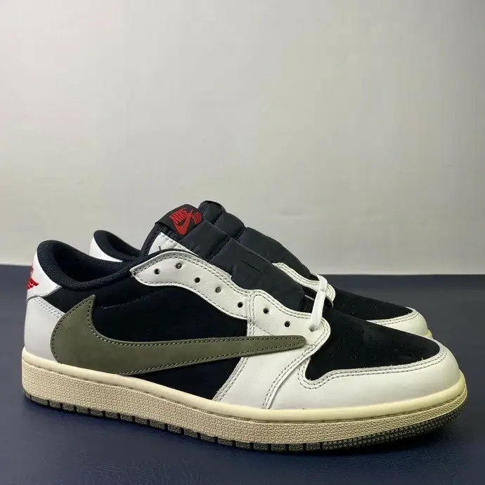 TRAVIS SCOTT X JORDAN 1 LOW ' OLIVE '
