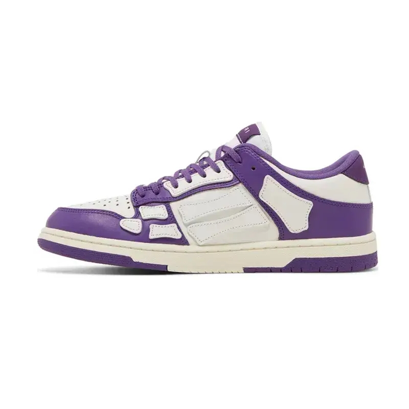 AMIRI Skel Top Low Purple White