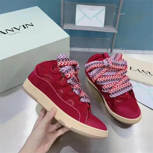Lanvin Curb Sneaker Watermelon