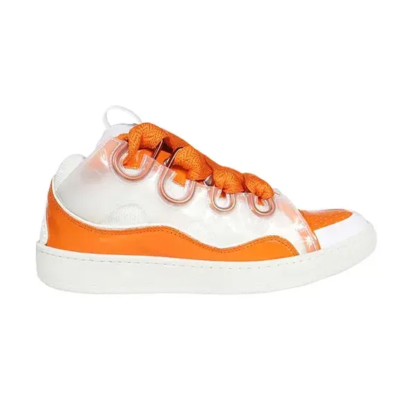 Lanvin Curb Sneaker Orange