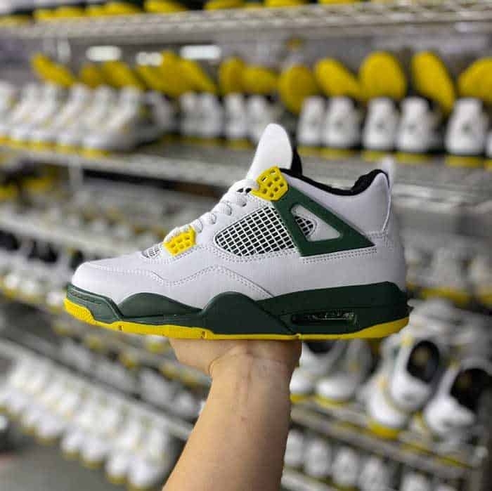 JORDAN 4 RETRO ' OREGON DUCKS DUCKMAN '