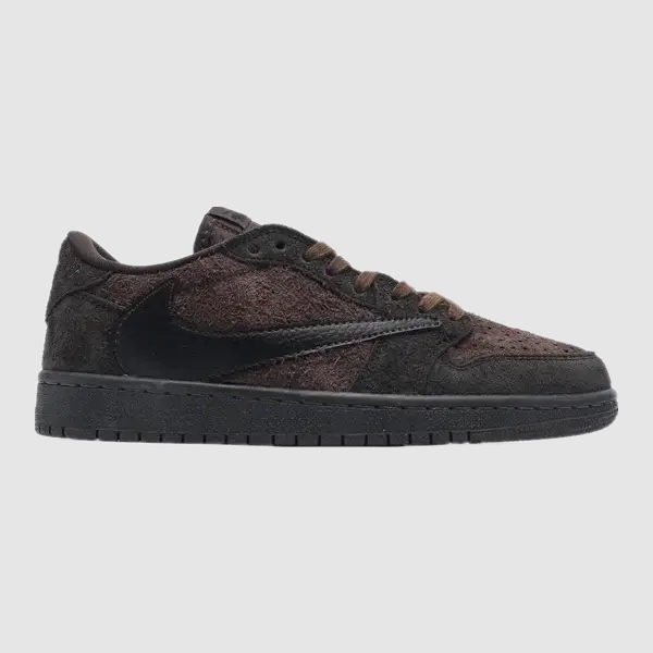Travis Scott x Jordan 1 Low ' Velvet Brown '