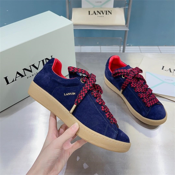 Lanvin Curb Sneakers LITE Navy Blue