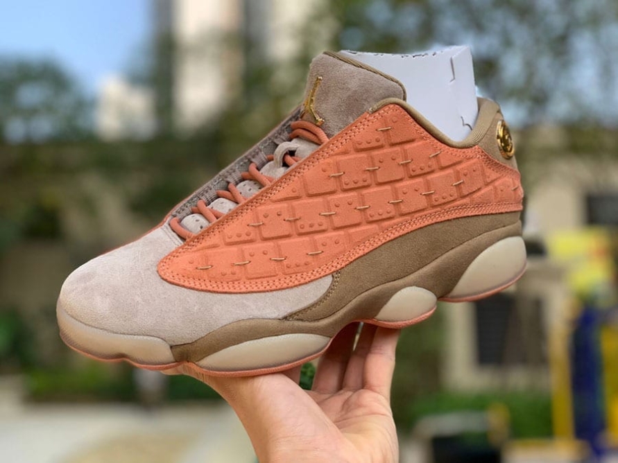 CLOT x Jordan 13 Retro Low NRG ' Terracotta '